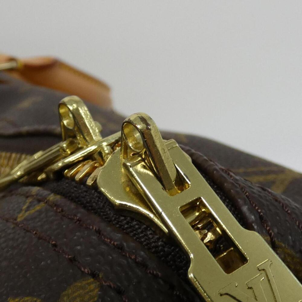 LOUIS VUITTON Brown Monogram Keepall 55 Boston Bag - Picture 7 of 10
